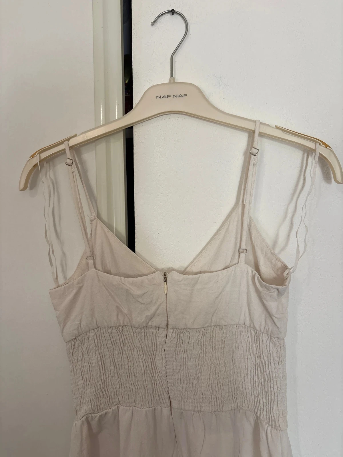 White dress with pockets Zara size S – photo 7